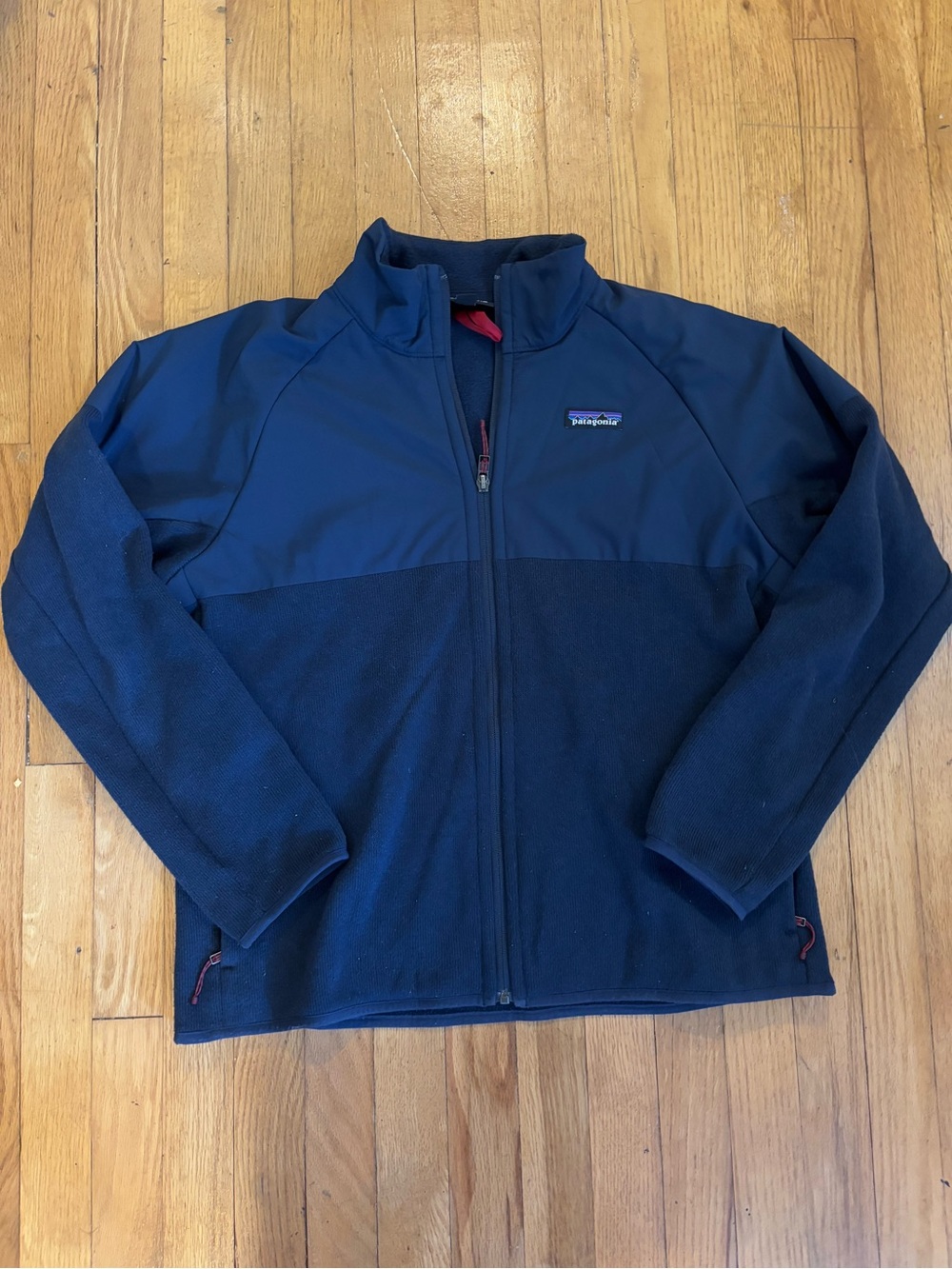 Patagonia Men's Navy Full-Zip Performance Fleece Jacket